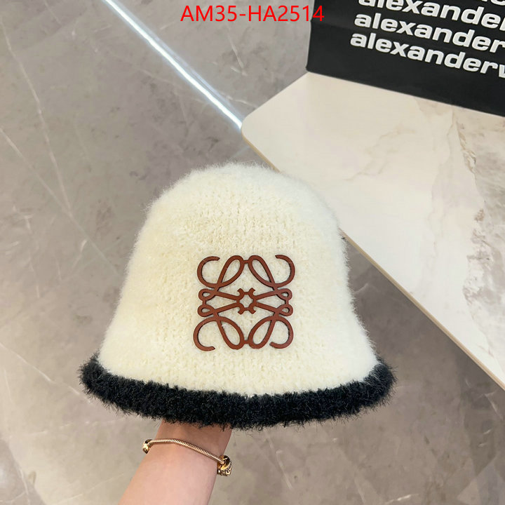 Cap(Hat)-Loewe luxury fake ID: HA2514 $: 35USD