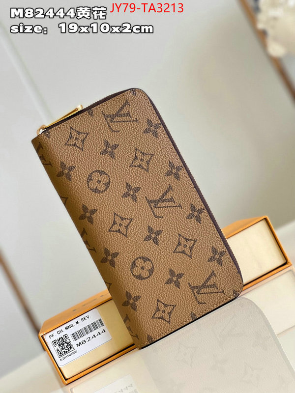 LV Bags(TOP)-Wallet best quality replica ID: TA3213 $: 79USD,