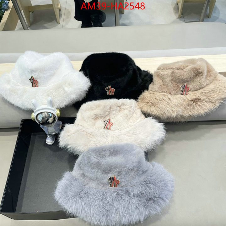 Cap(Hat)-Moncler 2024 luxury replicas ID: HA2548 $: 39USD