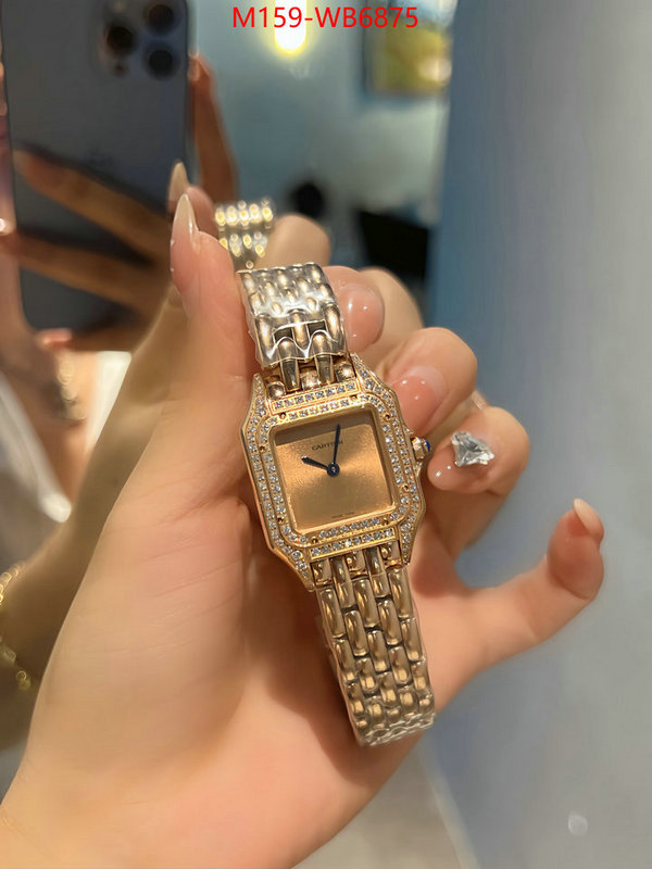 Watch(4A)-Cartier designer fake ID: WB6875 $: 159USD