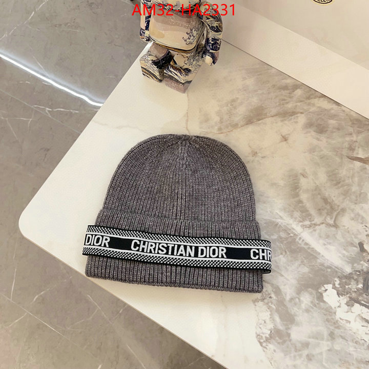 Cap (Hat)-Dior brand designer replica ID: HA2331 $: 32USD