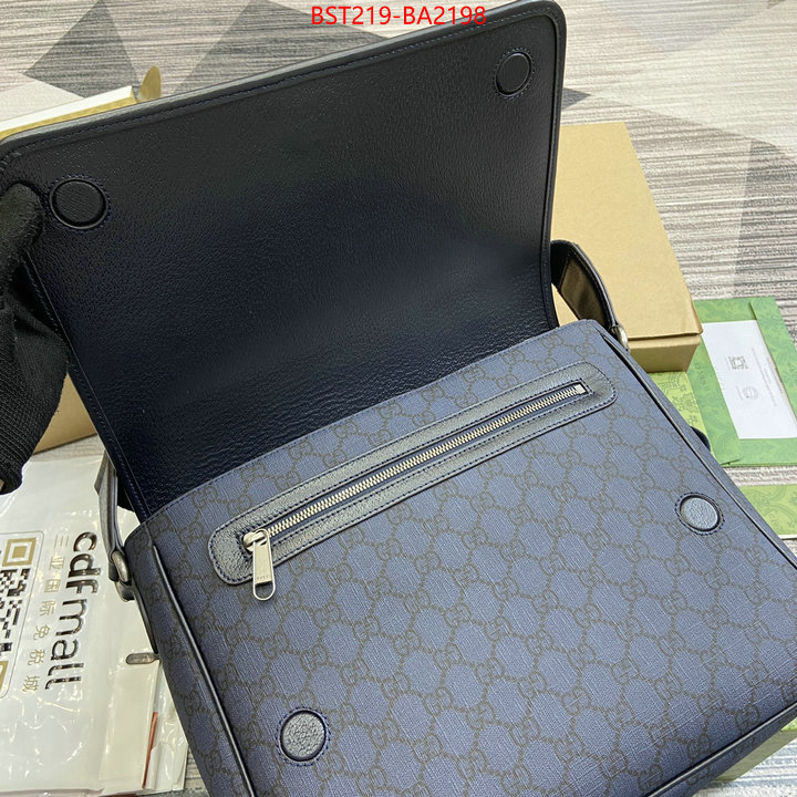 Gucci Bags(TOP)-Crossbody- found replica ID: BA2198 $: 219USD,