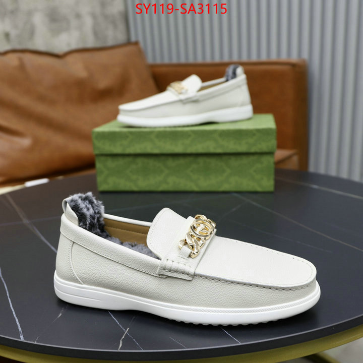 Men Shoes-Gucci 2024 replica wholesale cheap sales online ID: SA3115 $: 119USD