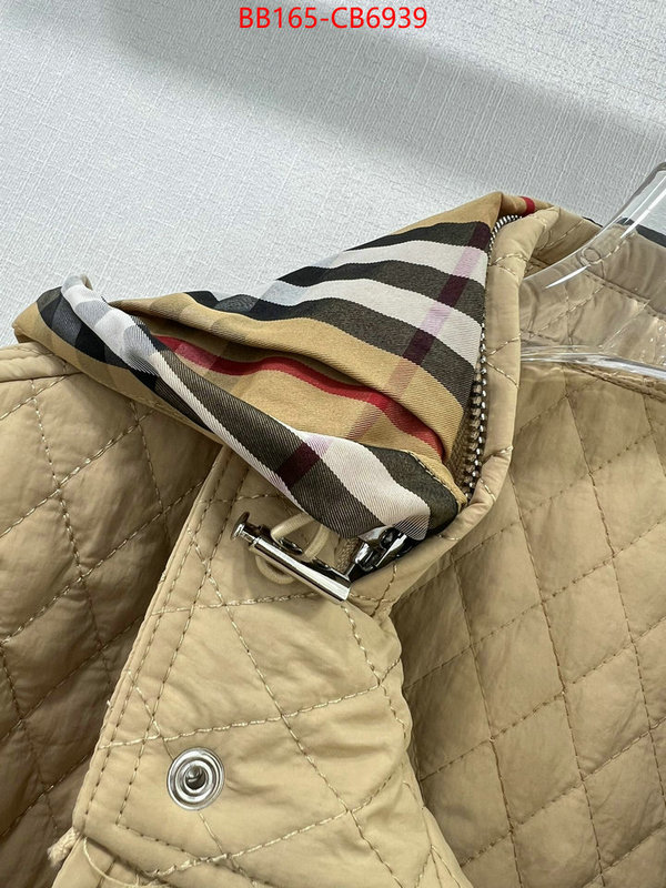 Clothing-Burberry can you buy knockoff ID: CB6939 $: 165USD