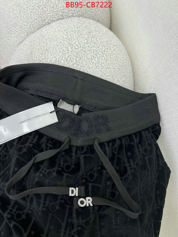 Clothing-Dior best wholesale replica ID: CB7222 $: 95USD