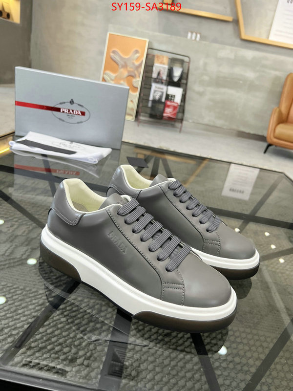 Men shoes-Prada fake ID: SA3189 $: 159USD