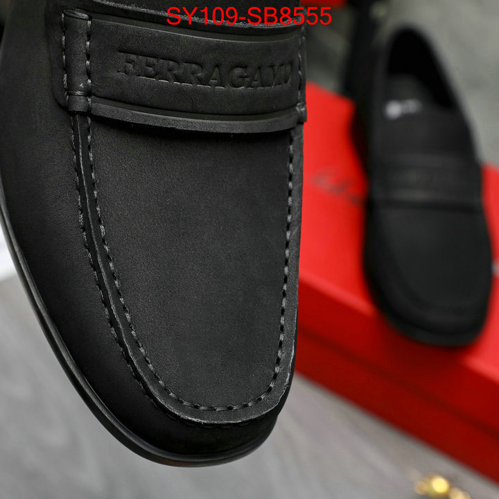 Men shoes-Ferragamo 1:1 replica wholesale ID: SB8555 $: 109USD