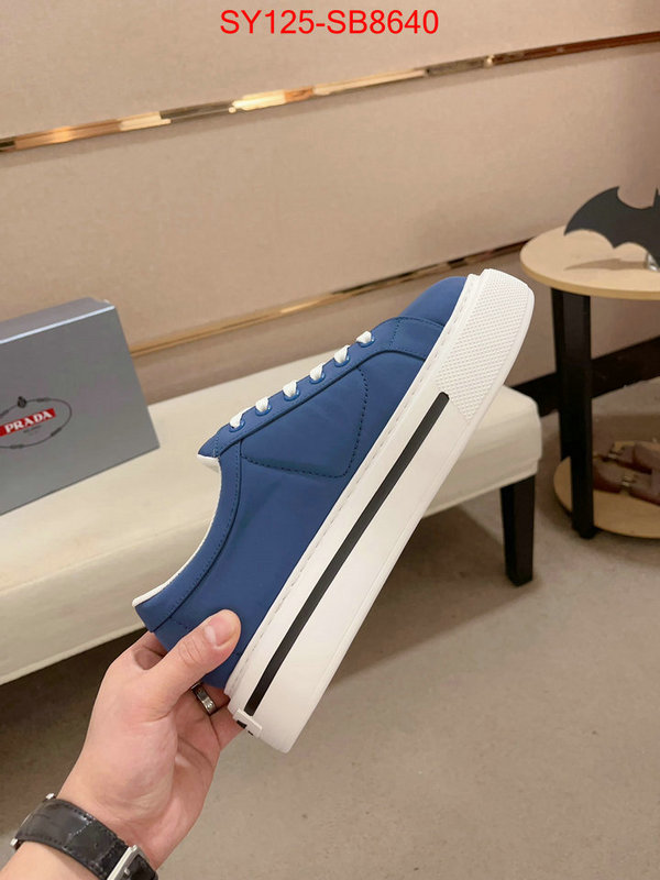 Men shoes-Prada best replica 1:1 ID: SB8640 $: 125USD