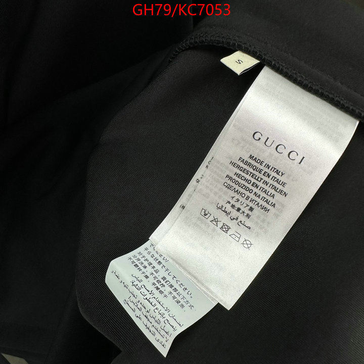 Clothing-Gucci replica best ID: KC7053 $: 79USD