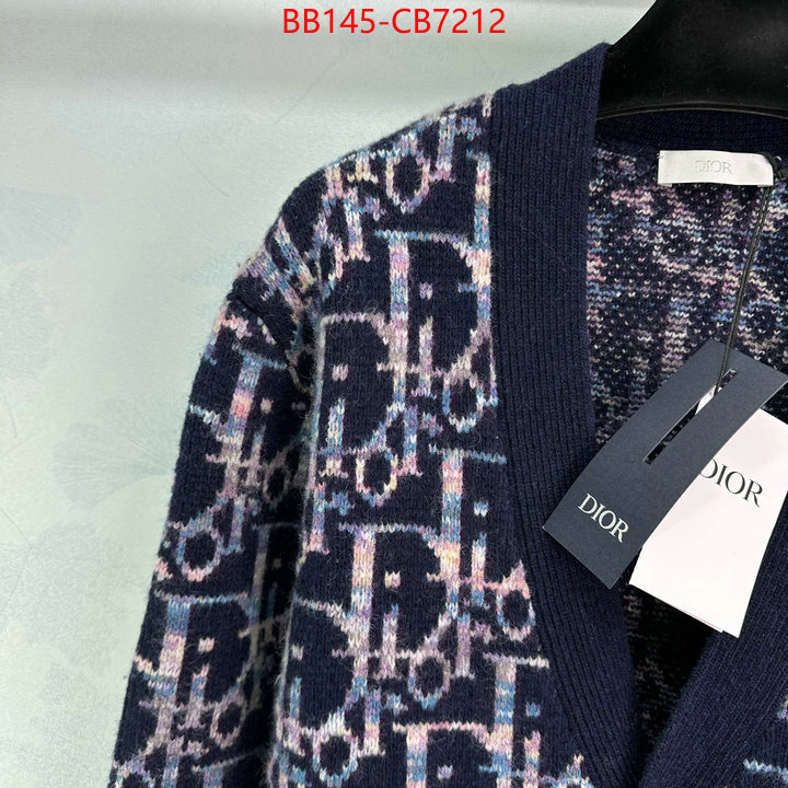 Clothing-Dior replica wholesale ID: CB7212 $: 145USD