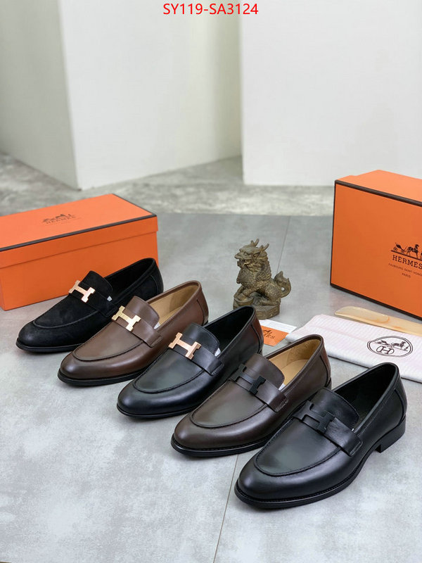 Men Shoes-Hermes designer fake ID: SA3124 $: 119USD