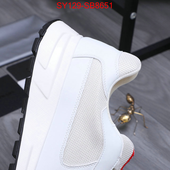 Men shoes-Prada replica aaaaa+ designer ID: SB8651 $: 129USD