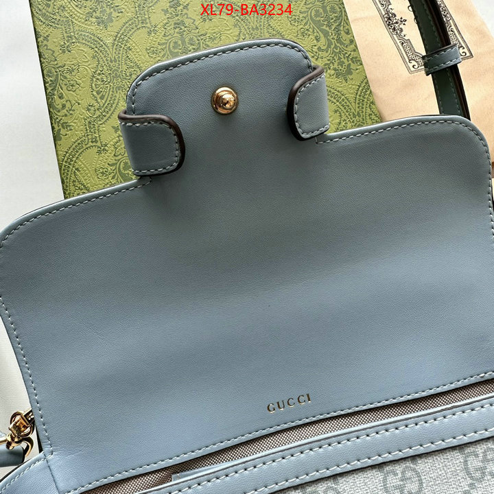 Gucci Bags(4A)-Horsebit- 2024 perfect replica designer ID: BA3234 $: 79USD,