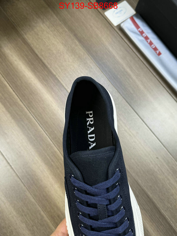 Men shoes-Prada wholesale designer shop ID: SB8668 $: 139USD