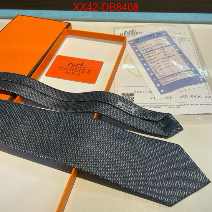 Ties-Hermes designer replica ID: DB8408 $: 42USD