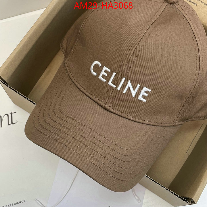 Cap(Hat)-Celine what is a 1:1 replica ID: HA3068 $: 29USD