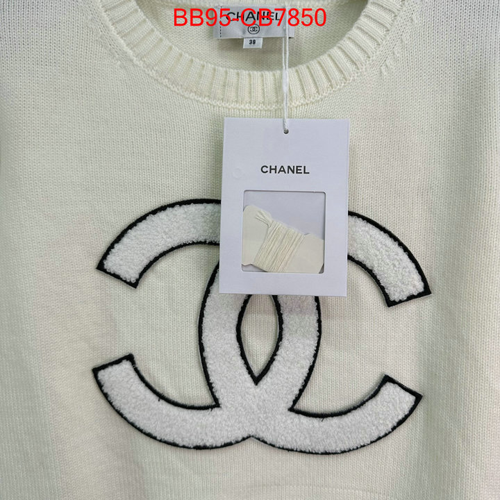 Clothing-Chanel designer fashion replica ID: CB7850 $: 95USD