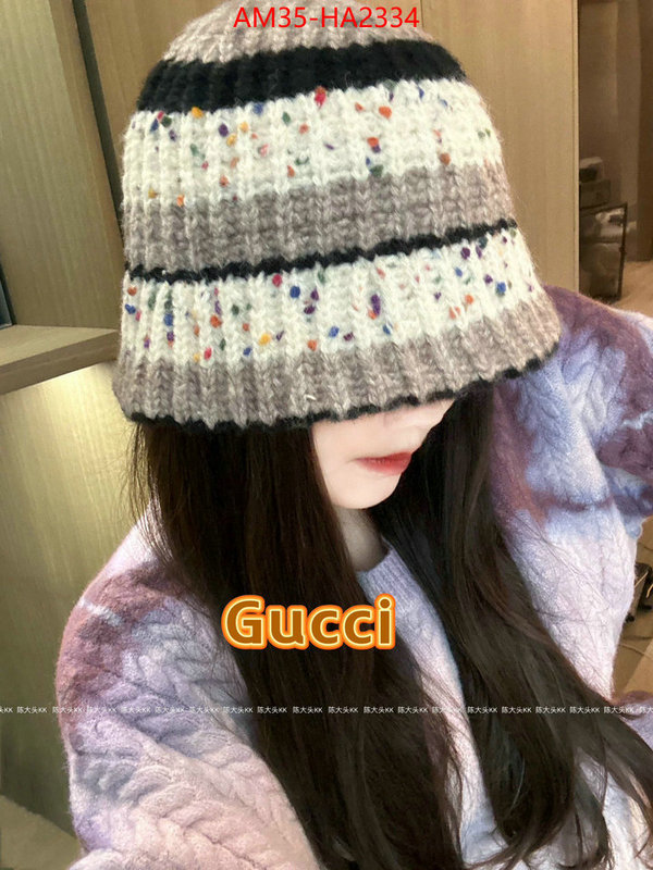 Cap(Hat)-Gucci exclusive cheap ID: HA2334 $: 35USD