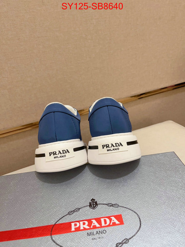 Men shoes-Prada best replica 1:1 ID: SB8640 $: 125USD