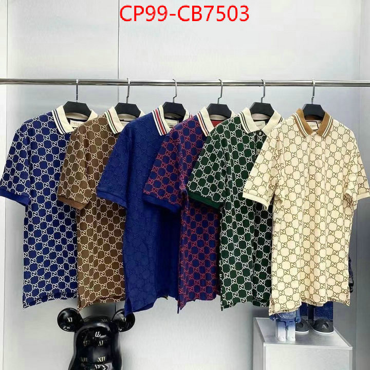 Clothing-Gucci how to find designer replica ID: CB7503 $: 99USD