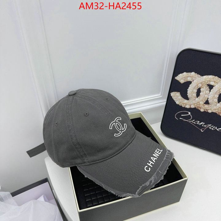 Cap (Hat)-Chanel quality aaaaa replica ID: HA2455 $: 32USD