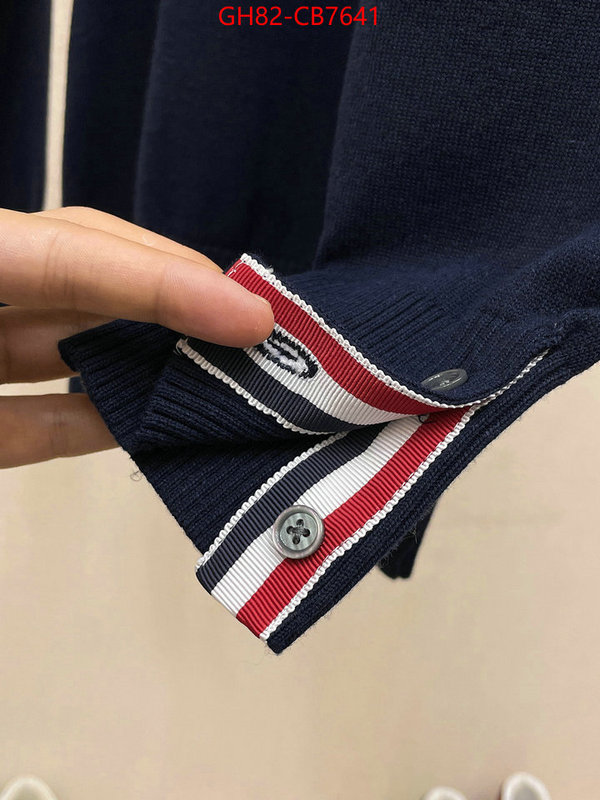 Clothing-Thom Browne website to buy replica ID: CB7641 $: 82USD