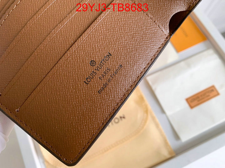 LV Bags(4A)-Wallet top ID: TB8683 $: 29USD,