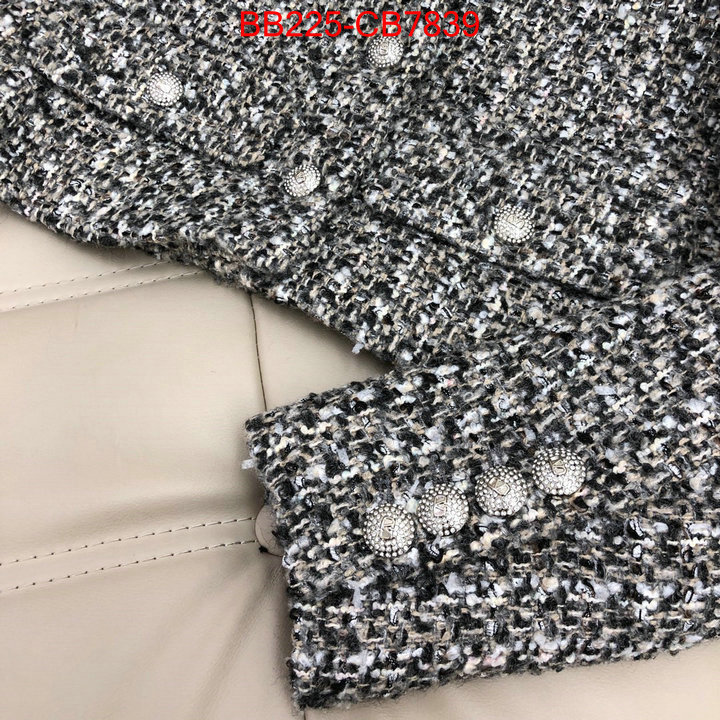 Clothing-Chanel counter quality ID: CB7839 $: 225USD