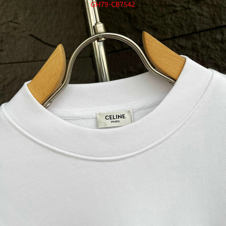 Clothing-Celine the best quality replica ID: CB7542 $: 79USD