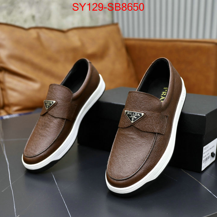 Men shoes-Prada 1:1 replica ID: SB8650 $: 129USD