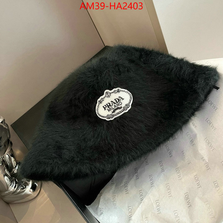 Cap (Hat)-Prada fake aaaaa ID: HA2403 $: 39USD