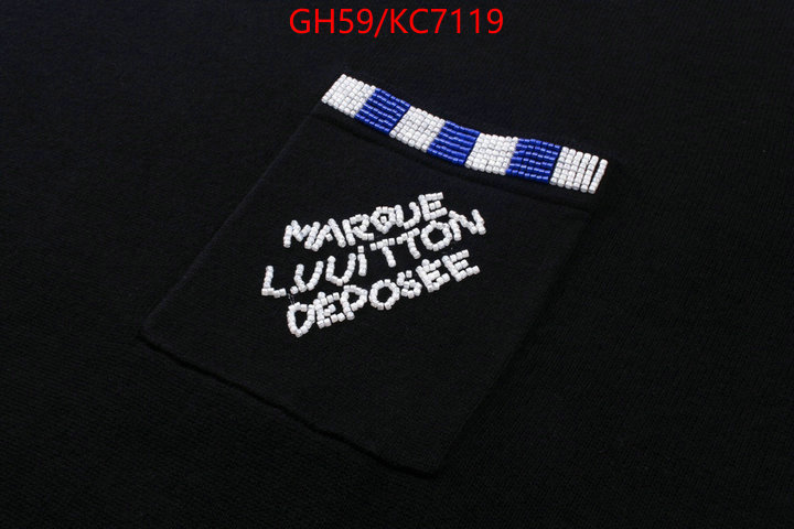 Clothing-LV buy cheap replica ID: KC7119 $: 59USD