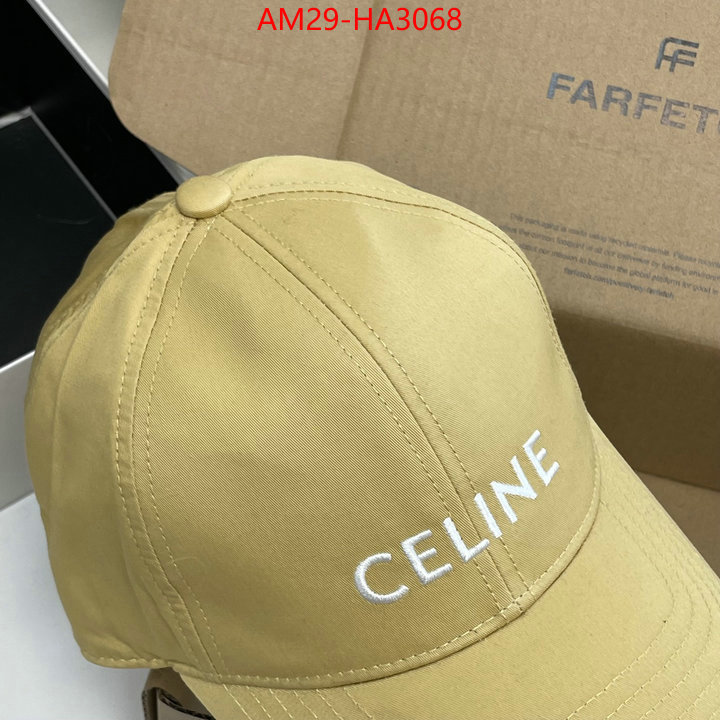 Cap(Hat)-Celine what is a 1:1 replica ID: HA3068 $: 29USD