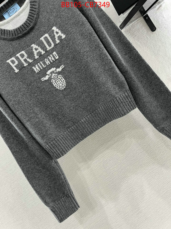 Clothing-Prada how can i find replica ID: CB7349 $: 105USD