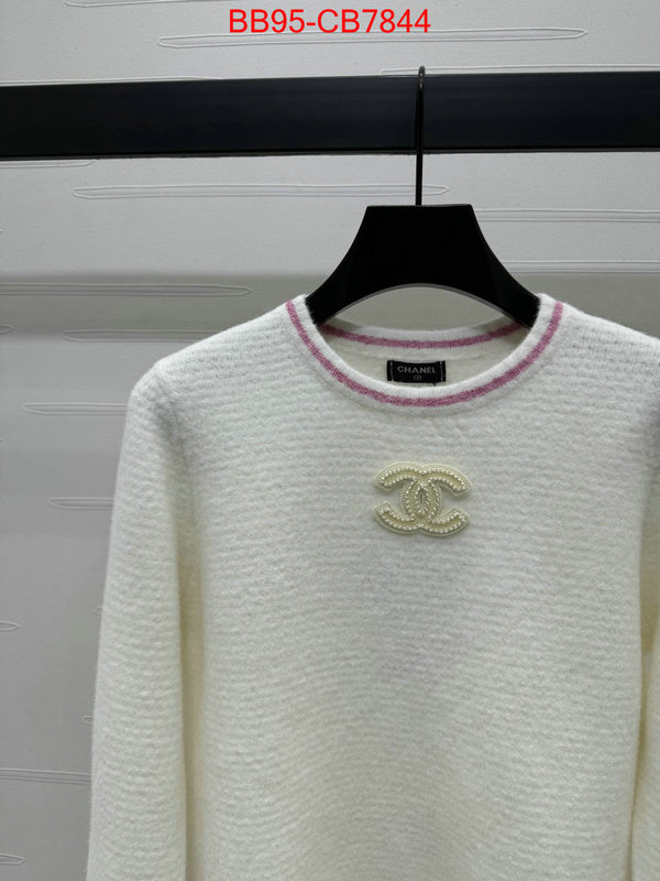 Clothing-Chanel the quality replica ID: CB7844 $: 95USD