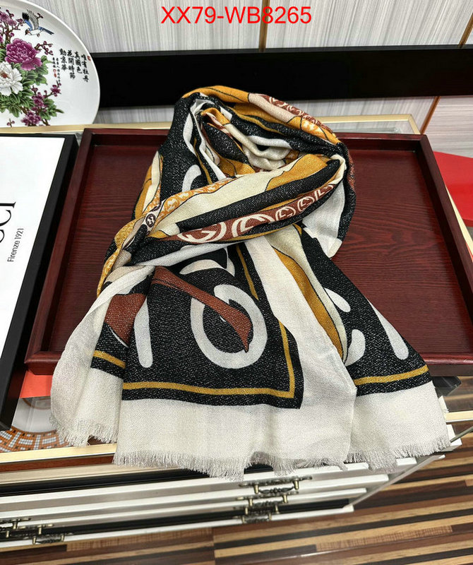 Scarf-Gucci 2024 perfect replica designer ID: MB8265 $: 79USD