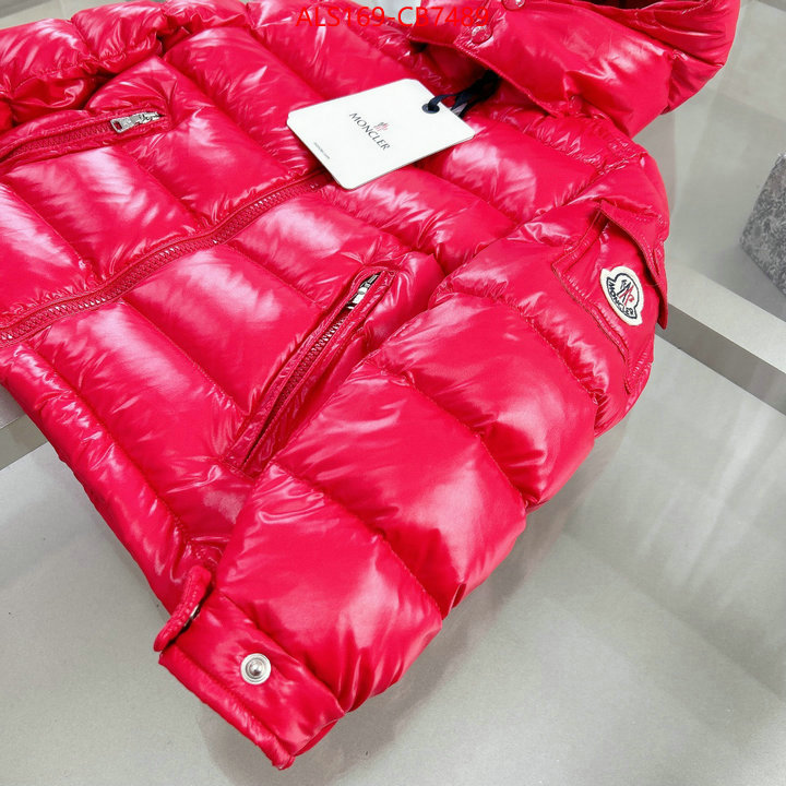 Kids clothing-Moncler shop cheap high quality 1:1 replica ID: CB7489 $: 169USD