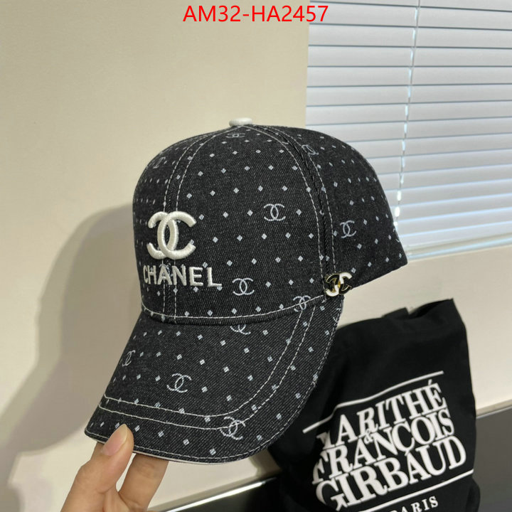 Cap (Hat)-Chanel designer fashion replica ID: HA2457 $: 32USD