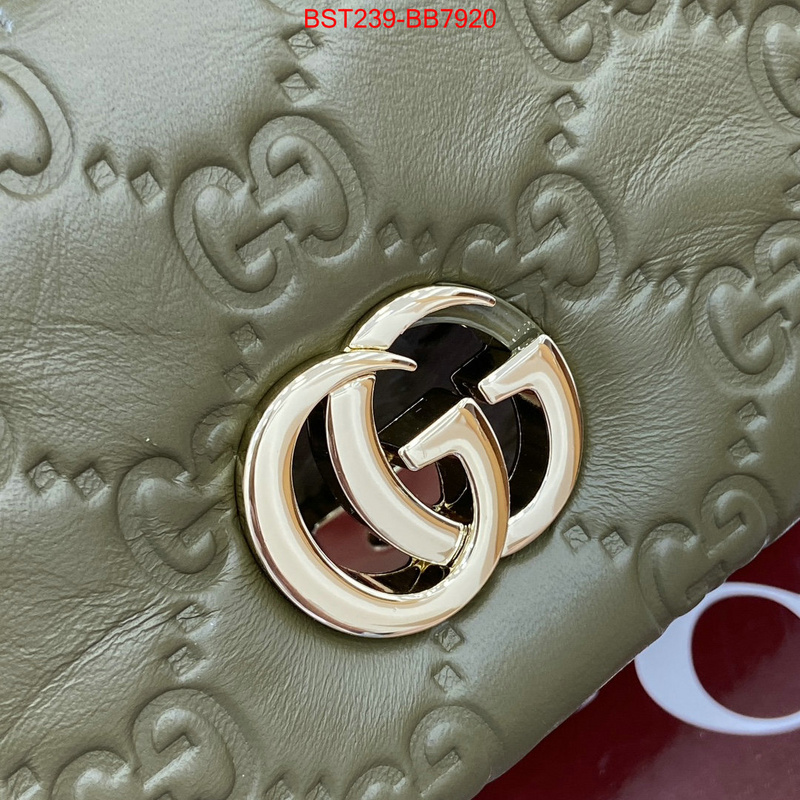 Gucci Bags(TOP)-Crossbody- best quality fake ID: BB7920 $: 239USD,