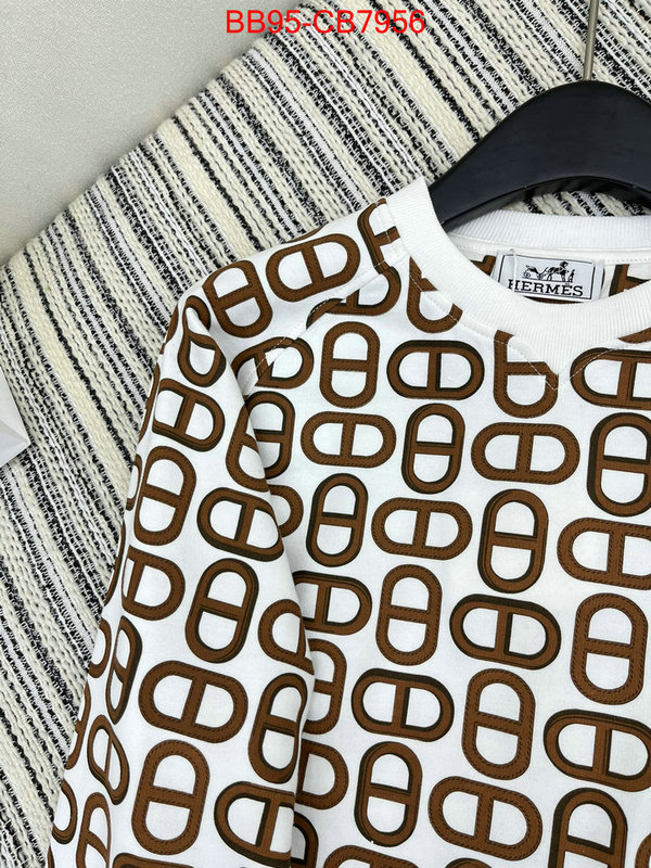 Clothing-Hermes top quality website ID: CB7956 $: 95USD