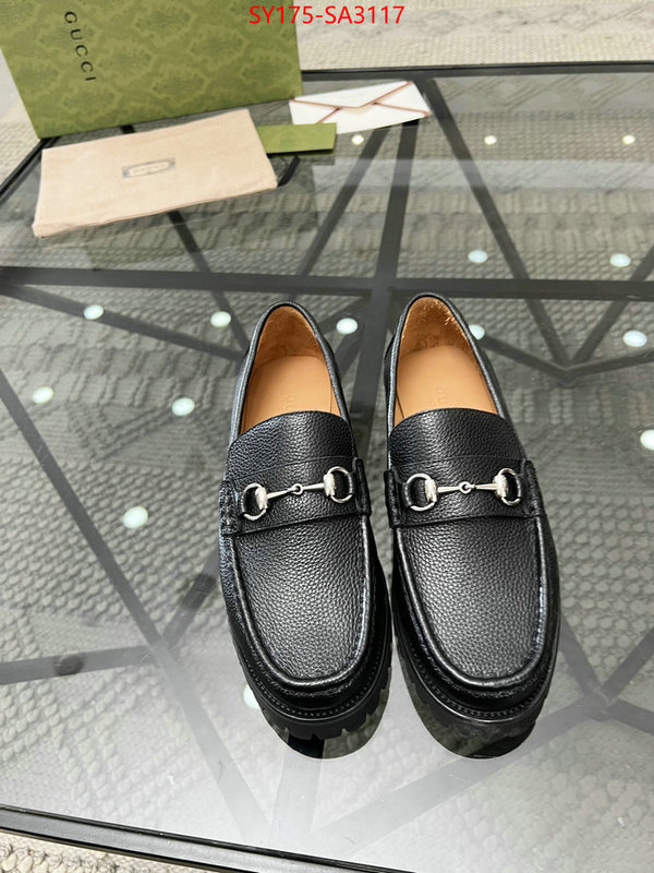 Men Shoes-Gucci best replica quality ID: SA3117 $: 175USD