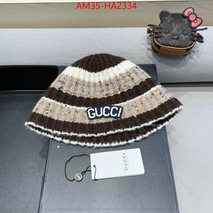 Cap(Hat)-Gucci exclusive cheap ID: HA2334 $: 35USD