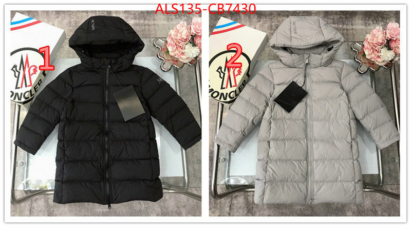 Kids clothing-Down jacket buy high-quality fake ID: CB7430 $: 135USD