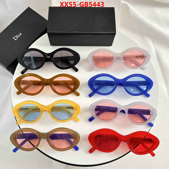 Glasses-Dior 2024 replica wholesale cheap sales online ID: GB5443 $: 55USD