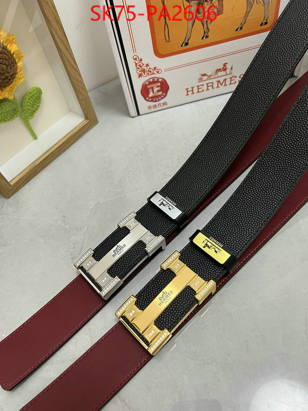 Belts-Hermes where to buy fakes ID: PA2606 $: 75USD