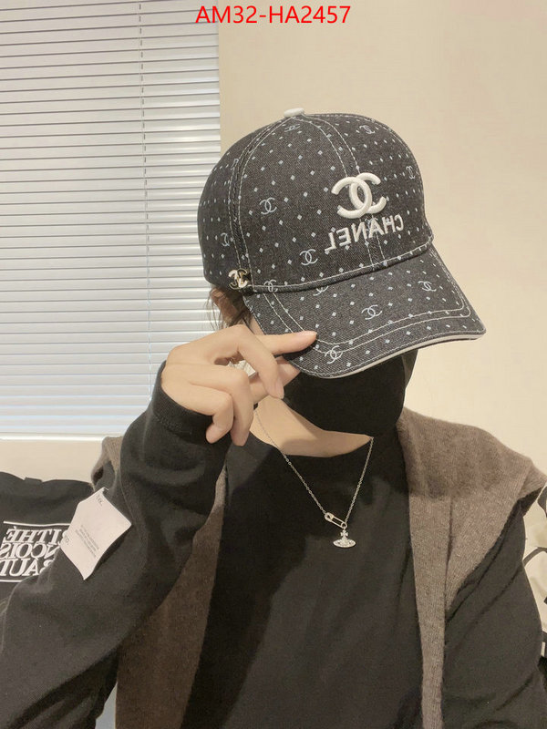 Cap (Hat)-Chanel designer fashion replica ID: HA2457 $: 32USD