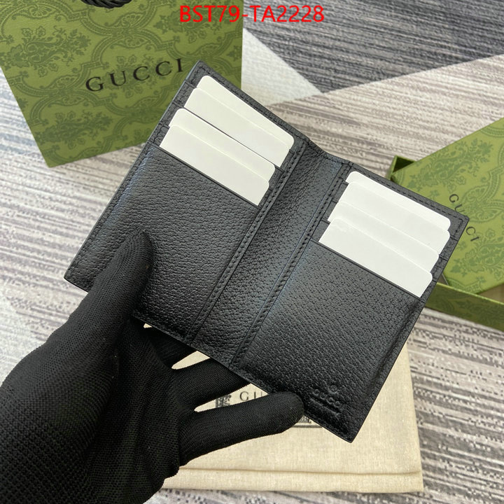 Gucci Bags(TOP)-Wallet- 2024 aaaaa replica 1st copy ID: TA2228 $: 79USD,