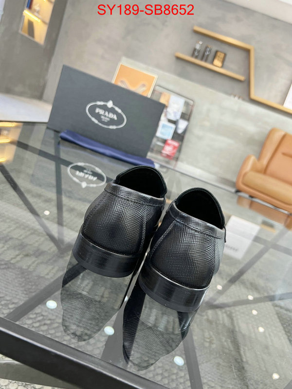 Men shoes-Prada high quality replica designer ID: SB8652 $: 189USD