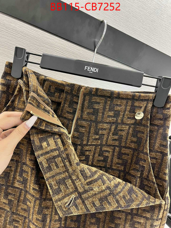 Clothing-Fendi fashion ID: CB7252 $: 115USD