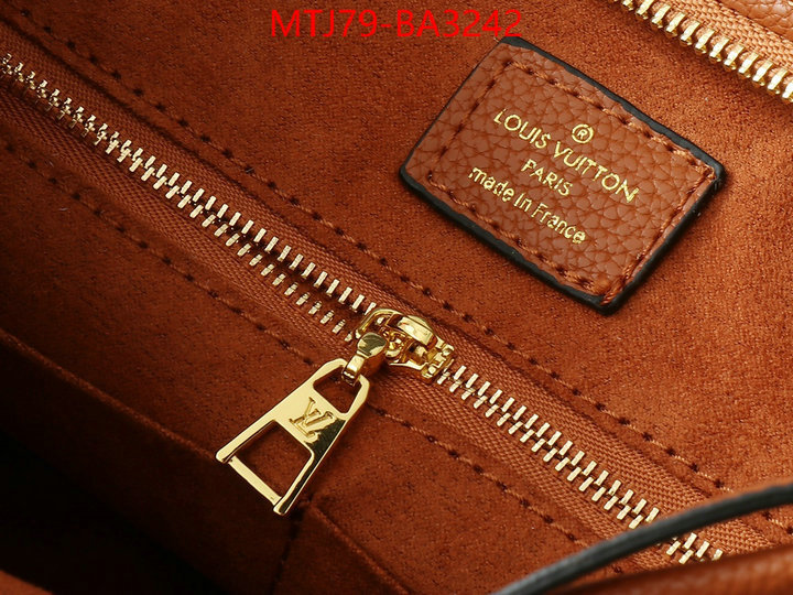 LV Bags(4A)-Handbag Collection- how can i find replica ID: BA3242 $: 79USD,